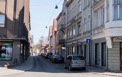 trükipostkaart, Viljandi, Lossi tn u 1905 rephoto