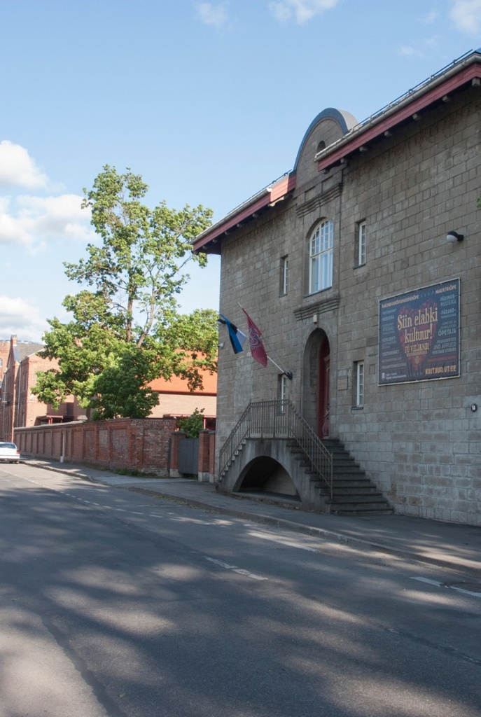 värvifoto, Viljandi, Jakobsoni tn, kutsealused, pidulik sõjaväkke saatmine, 1988 kevad, esiplaanil Rein Uusma rephoto