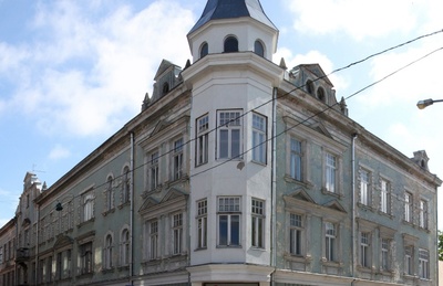 foto Viljandi, Lossi tn 26, tikuvabrikant E.Pohl'i majaehitus 1907-1908 rephoto