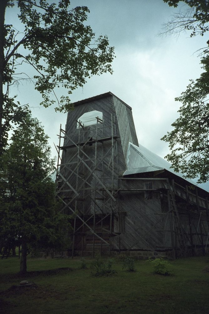 Mõisaküla church (1934, arh. Alar Kotli, destroyed in the fire in 1983, restored since 1995).