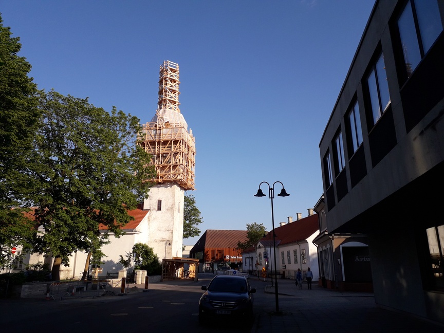 Kuressaare Laurentiuse kirik rephoto