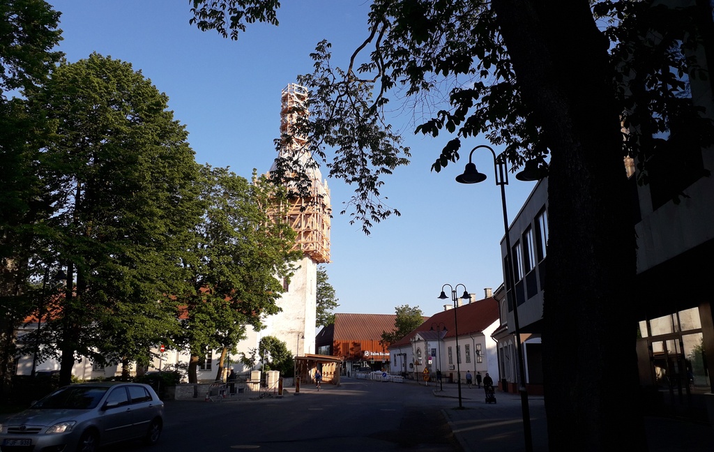 Kuressaare Laurentiuse kirik rephoto