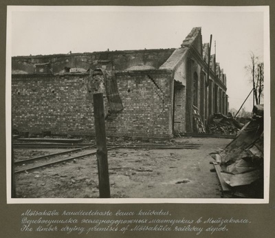 Drying of the board of Mõisaküla Railway Factories  duplicate photo