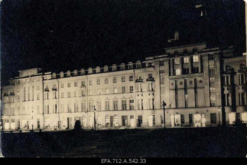 Vaade Estonia teatri tagaküljele.