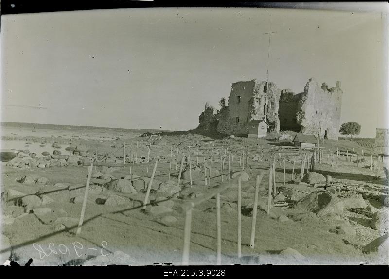 View of the ruins of the Toolse Fort.