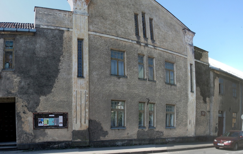 foto, Viljandi, Koidu seltsimaja (Jakobsoni t 18), u 1920, foto J. Riet rephoto