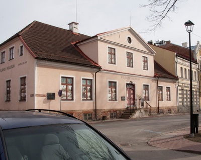 foto, Viljandi muuseumi peahoone, 1993 rephoto
