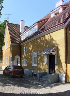 fotonegatiiv, Viljandi Pikk tn 4 O.Cr. Gableri maja 1910 foto J. Riet rephoto