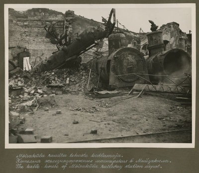 Mõisaküla railway factory boiler  duplicate photo
