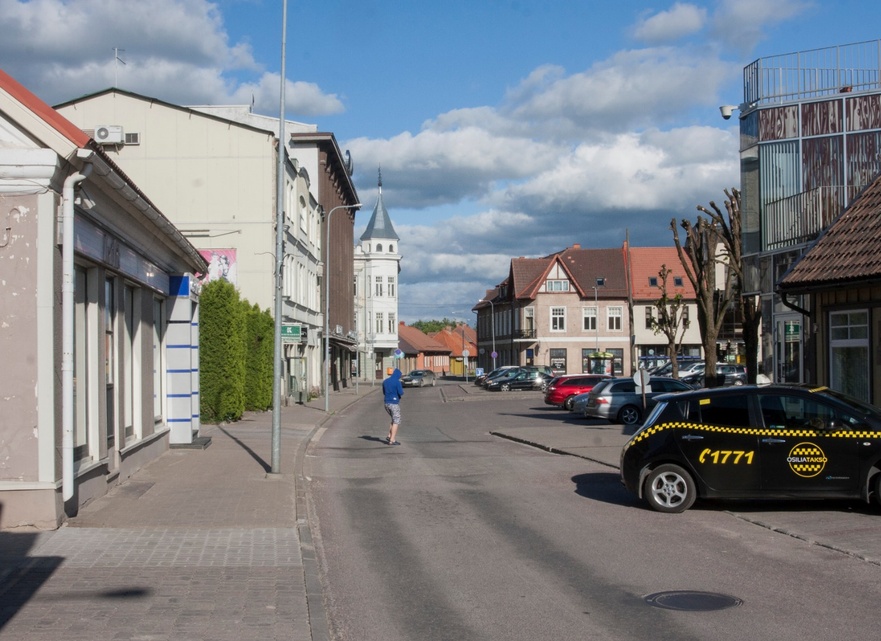 trükipostkaart, Viljandi, Tartu tn u 1905 F J.Riet rephoto