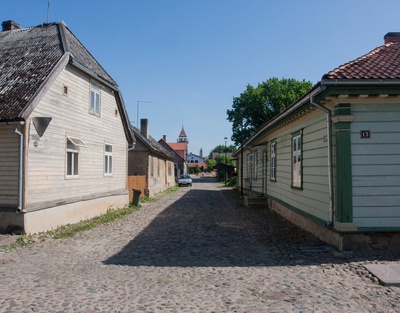 trükipostkaart, Viljandi, Sepa tänav u 1905 rephoto