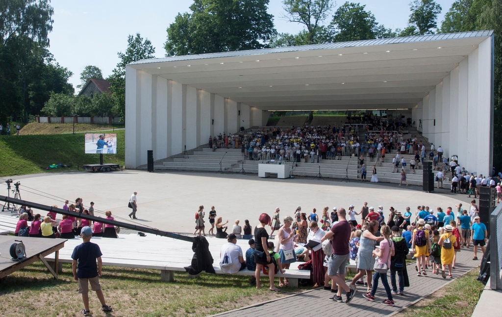 foto Viljandi rajooni laulupäev rephoto