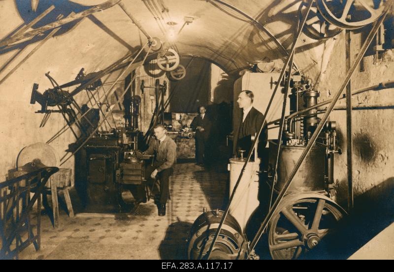 Tallinn Tehnikmi Mechanical Workshop.