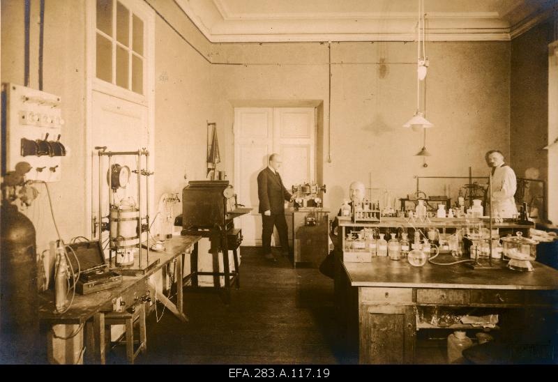 Chemistry Laboratory of Tallinn Tehnikami faculty.