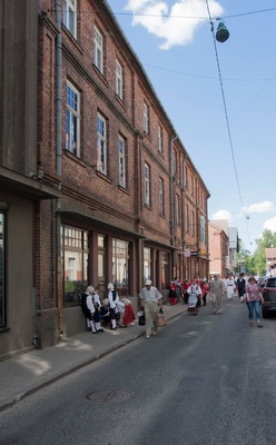 foto Viljandi Lossi tn 17 (hiljem 31) Lutsu maja u 1935 rephoto