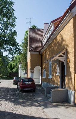 trükipostkaart, Viljandi, Pikk tn 4, Gableri maja, u 1915 (eh. 1909), Verlag von E. Ring rephoto