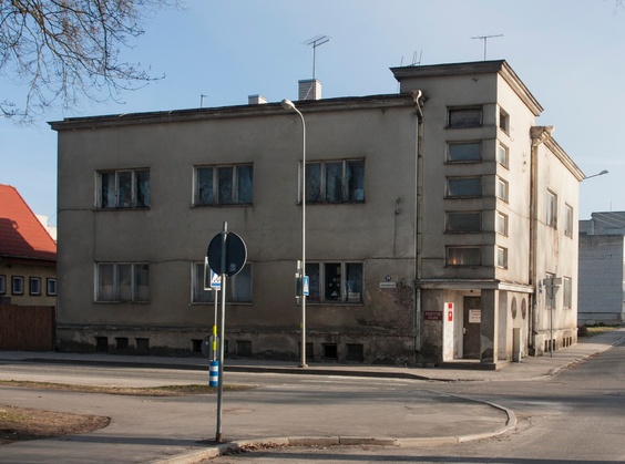 Apartment building Viljandi county Viljandi city Jakobson 29 / Loss 39 rephoto