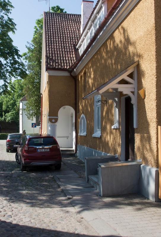 fotonegatiiv, Viljandi, Gableri maja (Pikk tänav) Noortekeskus rephoto