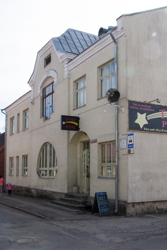 fotonegatiiv, Viljandi, Käsitööliste Seltsi maja rephoto