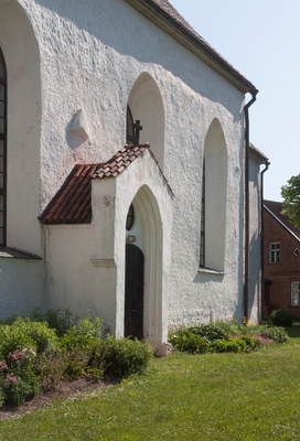fotonegatiiv, Viljandi, Jaani kirik (uks) rephoto