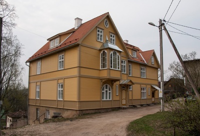 fotonegatiiv, Viljandi, Kõiva maja (Roosi tänaval) rephoto
