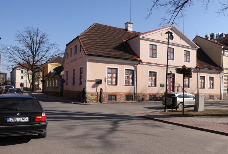 fotonegatiiv, Viljandi, Lossi tänav (Laidoneri platsi juurest Tartu tänava poole) rephoto