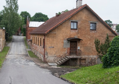 foto, Viljandi, Kraavi tn, oktoober 1983, foto E. Veliste rephoto