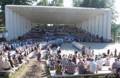 foto Viljandimaa IX laulupidu rephoto