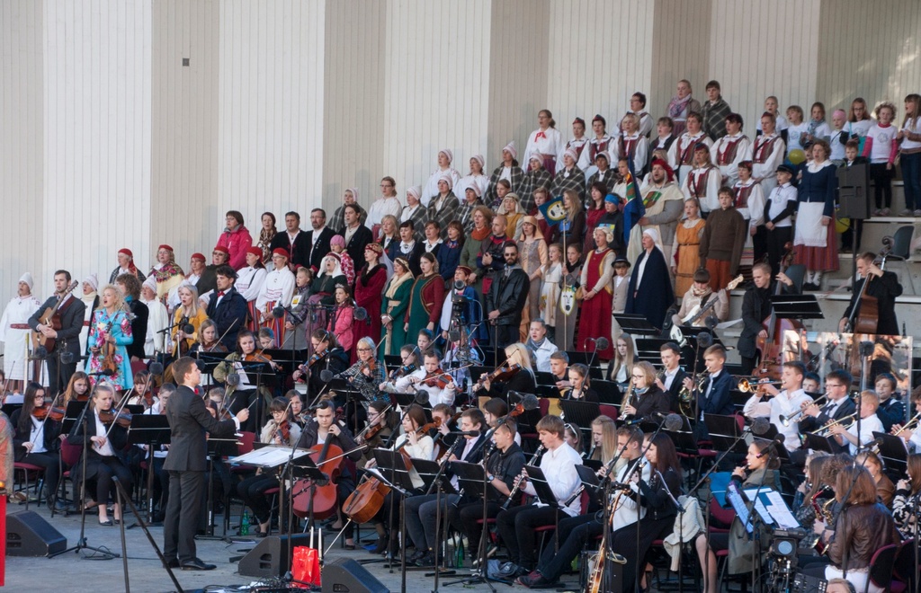 foto Viljandimaa IX laulupidu rephoto