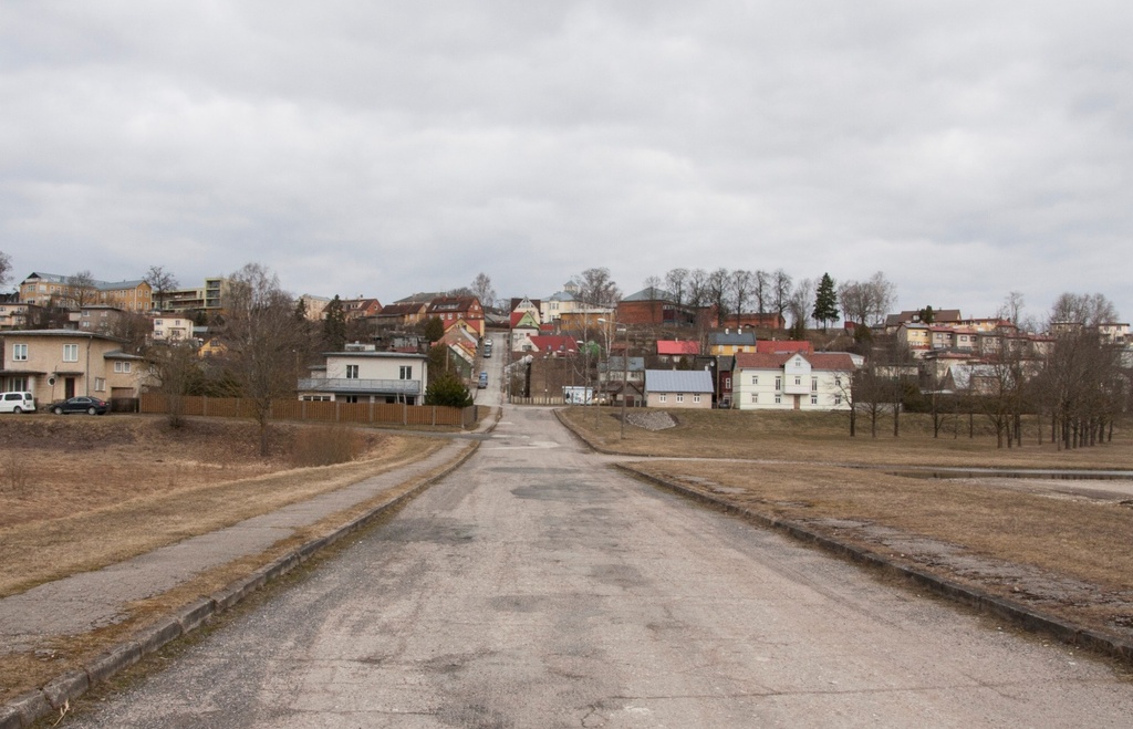 foto, Viljandi Tartu ja Kõrgemäe tn lähiümbrus, põld u 1935 rephoto