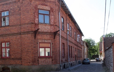 foto, Viljandi Pikk tn 5, maavalitsus, hoone, u 1930 rephoto