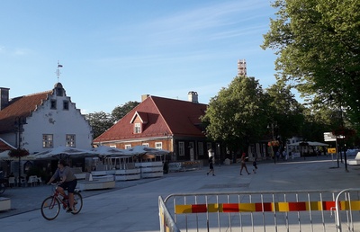 Kuressaare keskväljak rephoto