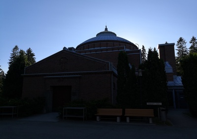 Malmin hautausmaan kappeli. rephoto