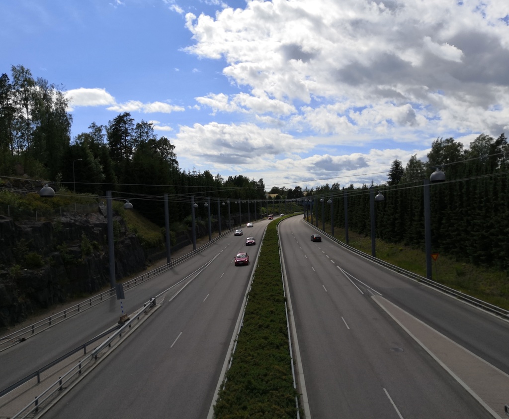 Vuosaari, Vuotie illalla. rephoto
