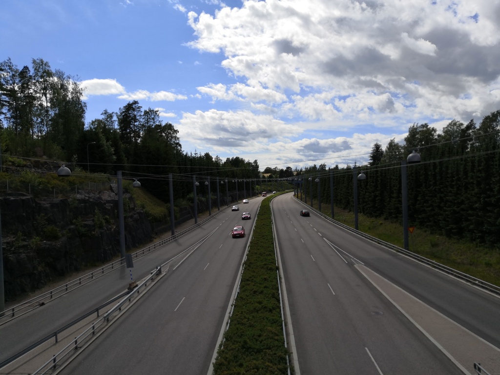 Vuosaari, Vuotie illalla. rephoto