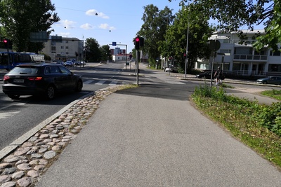 Malmi, Ylä-Malmi, Kirkonkyläntie rephoto