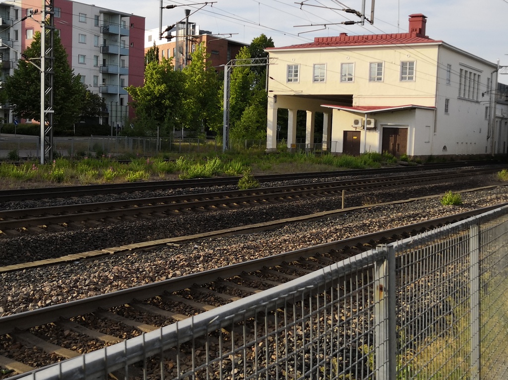 Malmin rautatieasema. rephoto