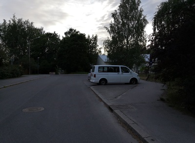 Malmi, Karviaistie 11.  Nykyinen Karviaistie 13. rephoto