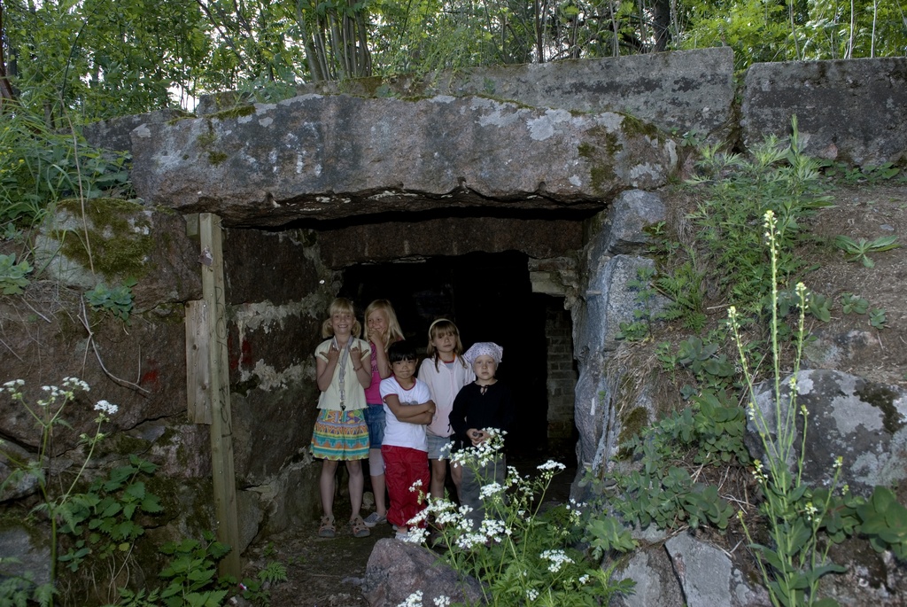 Paukkulanpuistossa sijaitseva kellari. Lapsia kellarin oviaukolla. Puiston alueella on sijainnut puolustusvoimien rakentama Malmin ampumarata, joka valmistui vuonna 1937 Helsingissä järjestettyihin ammunnan MM-kisoihin, ja suljettiin vuonna 1993. Puistossa on maisemallisesti arvokasta puustoa, jota tulee hoitaa elinvoimaisena, ja uudistaa siten että sen maisemallinen arvo säilyy.