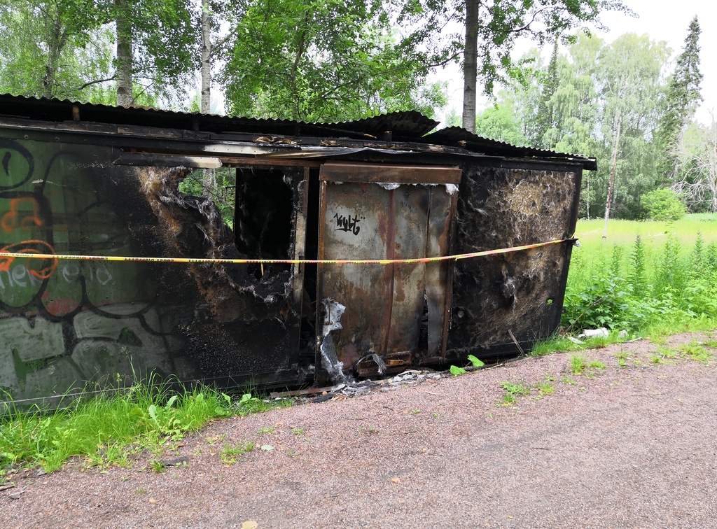 Mellunkylä, Kivikko.  Malmin ampumaradan paviljonki, Paukkula. rephoto