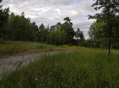 Mellunkylä, Kivikko.  Malmin ampumaradan paviljonki, Paukkula. rephoto