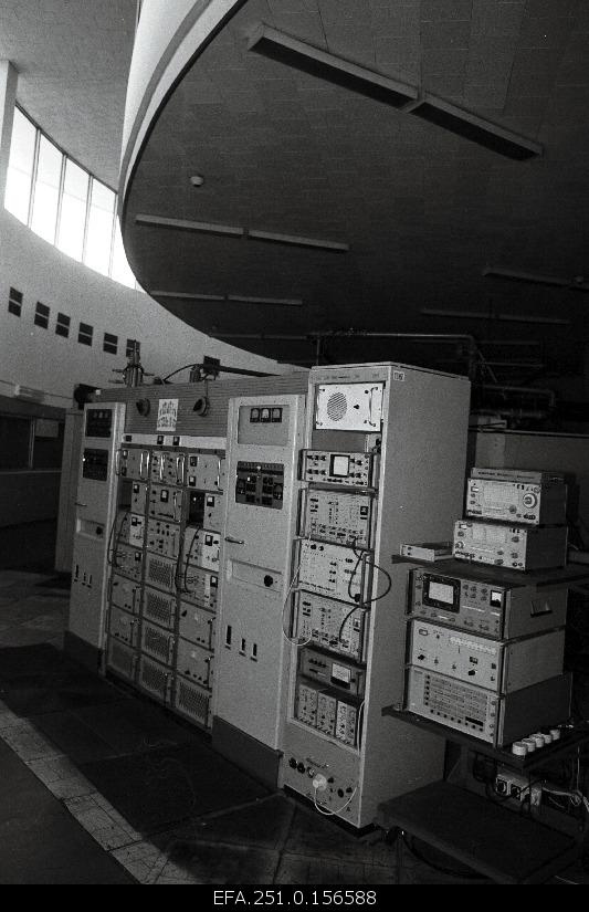 The Sender Hall in Tallinn TV Tower.