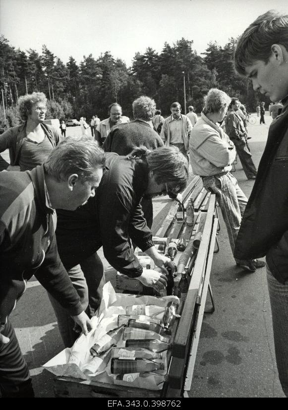 During August Push at Tallinn Teletorn in Kloostrimetsa.