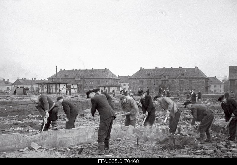 Käva mining miners in the municipality of Kohtla-Järve.