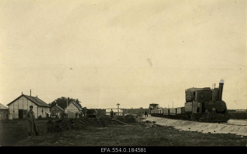 Turbaveo railway in the Lavassaare Turba Industry Centre. Jõõpre municipality, (for the press office "News").