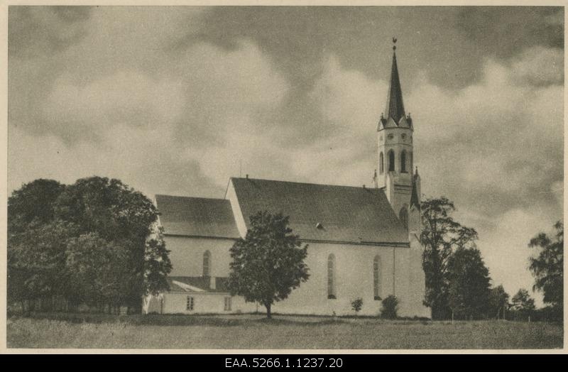 Play Lutheran Church. Postcard