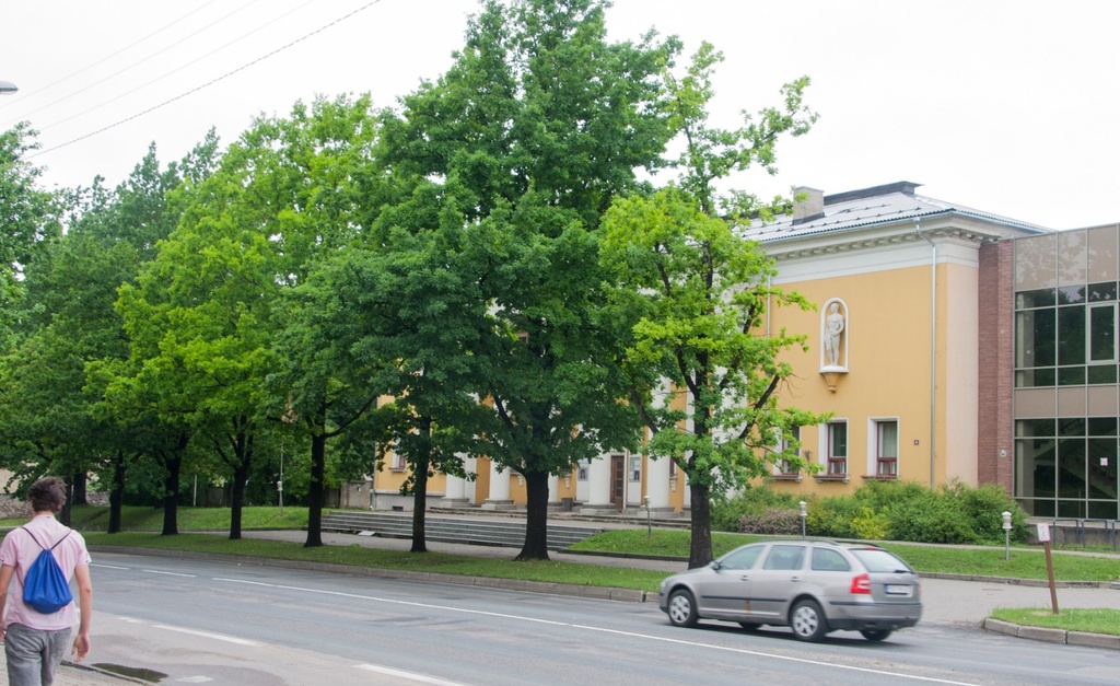 foto, Viljandi, hobupostijaam Klinke, Vaksali tn 4, u 1920 rephoto