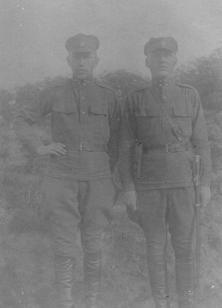 Young men from Viljandi School Student Battalion