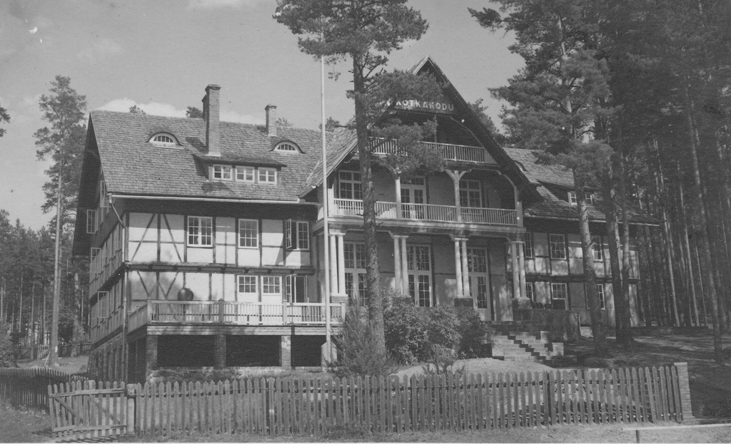 Summer house of young cakes