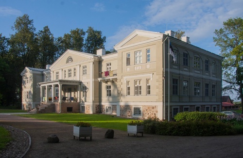 Main building of the Manor of Suure-Kõpu, 19th century rephoto